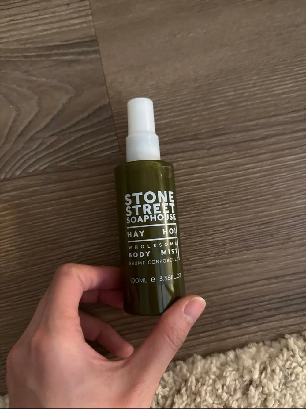 New STONE STREET SOAPHOUSE Hay Ho! Wholesome Body Mist